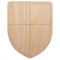 Shield Symbol of Protection Unfinished Wood Shape Piece Cutout for DIY Craft Projects